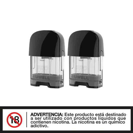 UWELL CALIBURN G - CARTUCHO DE REPUESTO (2 UNIDADES)