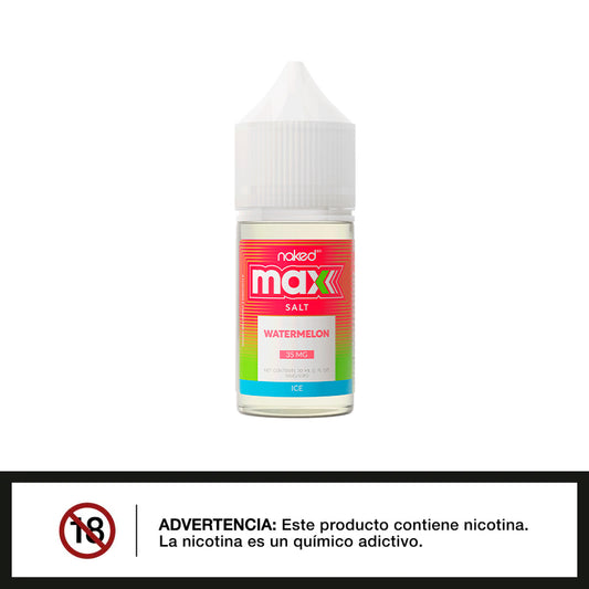 NAKED 100 MAX SALT - SANDÍA HELADA 30ML